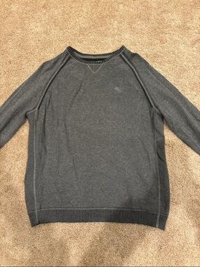 Tommy Bahama Charcoal Gray Crewneck Sweater